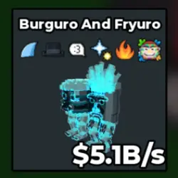 Burguro and Fryuro 5.1B s (Секретный персонаж) — Roblox, лот №222468