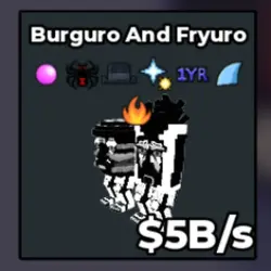 Burguro and Fryuro 5B s (Секретный персонаж) — Roblox, лот №222475