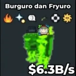 Burguro and fryuro 6.6B S Radioactive 8TRAIT SUN+BALL #J5 (… — Roblox, лот №222477