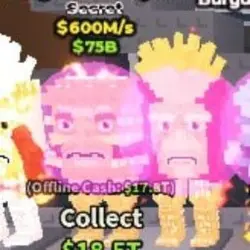 Burguro and Fryuro 600 M S (Секретный персонаж) — Roblox, лот №222478