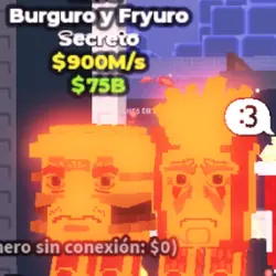 Burguro and Fryuro 900M s (Секретный персонаж) — Roblox, лот №222490
