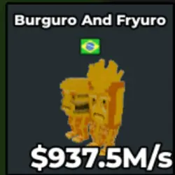 Burguro and Fryuro Brazil Trait 937.5M s (Секретный персона… — Roblox, лот №222493