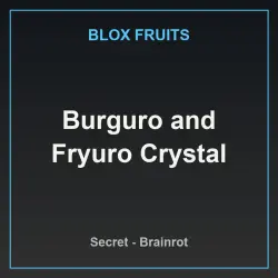 Burguro and Fryuro Crystal (Секретный персонаж) — Roblox, лот №222499
