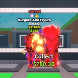 Burguro and Fryuro Cursed 2.5B s (Секретный персонаж) — Roblox, лот №222502
