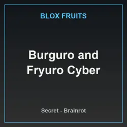 Burguro and Fryuro Cyber (Секретный персонаж) — Roblox, лот №222503