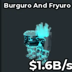 Burguro and Fryuro Cyber Instan (Секретный персонаж) — Roblox, лот №222504