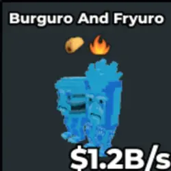 Burguro and Fryuro Diamond 1.2B s (Секретный персонаж) — Roblox, лот №222508