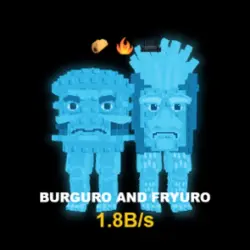 Burguro And Fryuro Diamond 1.8B s Exclusive - Ultra Rare (С… — Roblox, лот №222509