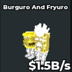 Burguro and Fryuro Divine 1,5B s (Секретный персонаж) — Roblox, лот №222517