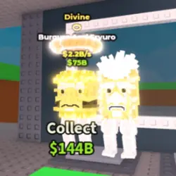 Burguro And Fryuro Divine 2.2B s - With Halo Traits (Секрет… — Roblox, лот №222520