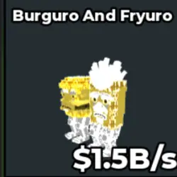 Burguro and Fryuro Divine Instan (Секретный персонаж) — Roblox, лот №222524