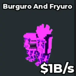 Burguro and Fryuro Galaxy Instan (Секретный персонаж) — Roblox, лот №222530