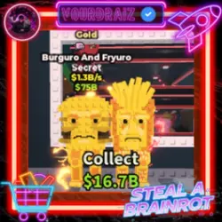 Burguro and Fryuro Gold 1.3B s ALL Good Traits with Nyan CA… — Roblox, лот №222534