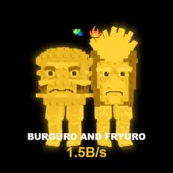Burguro And Fryuro Gold 1.5B s Exclusive - Ultra Rare (Секр… — Roblox, лот №222535