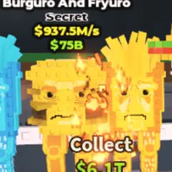 Burguro and Fryuro Gold 937.5M s (Secret) VERY #INVT4 MT (С… — Roblox, лот №222538