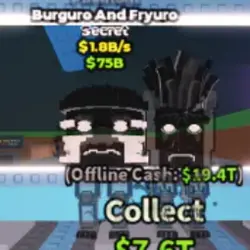 Burguro and Fryuro Phantom Instan (Секретный персонаж) — Roblox, лот №222547
