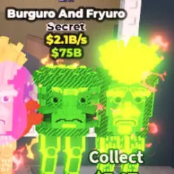 Burguro and Fryuro Radioactive 2.1B s Secret MT1 MT (Секрет… — Roblox, лот №222551