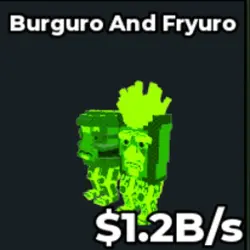 Burguro and Fryuro Radioactive Instan (Секретный персонаж) — Roblox, лот №222552