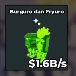Burguro and Fryuro Radioaktive [ 1.6 B s ] with Starfall Tr… — Roblox, лот №222553