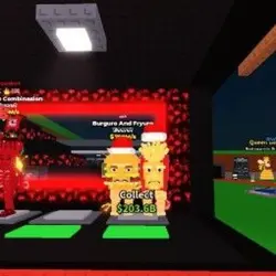 Burguro and Fryuro Santa HAT 750Mill! 1 Exclusive Trait - "… — Roblox, лот №222561