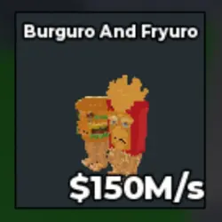 Burguro and Fryuro xln (Секретный персонаж) — Roblox, лот №222562