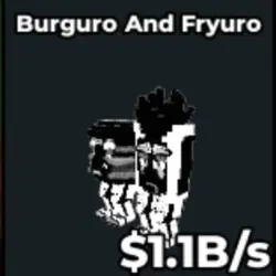 Burguro and Fryuro YIN Yang Instan (Секретный персонаж) — Roblox, лот №222565