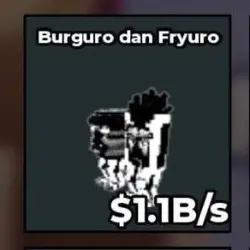 Burguro and Fryuro Yinyang [1.1 B s ] (Секретный персонаж) — Roblox, лот №222567