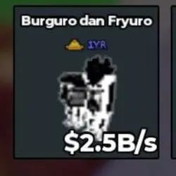 Burguro and Fryuro Yinyang [2.5 B s ] with 1 year trait (Се… — Roblox, лот №222568