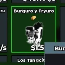 BURGURO AND FRYURU 1.5 B Yingyang (Секретный персонаж) — Roblox, лот №222570
