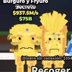 Burguro and Fryuru DE ORO - 937,5M s Poder MÁXimo DÚO Dorad… — Roblox, лот №222571