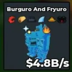 Burguro Diamond 9 Trait 4.8B S xln (Секретный персонаж) — Roblox, лот №222579