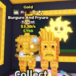 burguro3.3b gold (Секретный персонаж) — Roblox, лот №222587