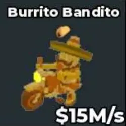 Burrito Bandito 1 Trait taco (Секретный персонаж) — Roblox, лот №222597