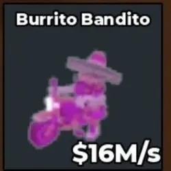 Burrito Bandito Candy 16M s (Секретный персонаж) — Roblox, лот №222611