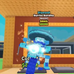 Burrito Bandito Diamond 6M s (Секретный персонаж) — Roblox, лот №222617