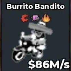 Burrito Bandito YinYang 86M s (Секретный персонаж) — Roblox, лот №222632