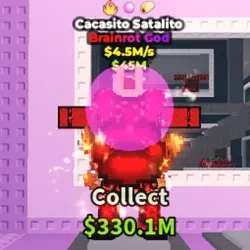 Cacasito Satalito Cursed Very RARE (Brainrot God персонаж) — Roblox, лот №222656
