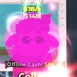 Candini Fluffini 1B s Rainbow ufo trait (Секретный персонаж) — Roblox, лот №222720