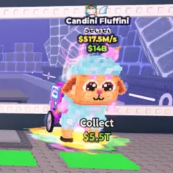 Candini Fluffini 517.5M s (Секретный персонаж) — Roblox, лот №222724