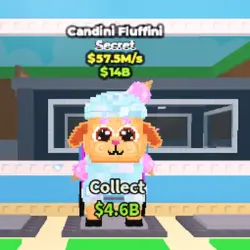 Candini Fluffini 57.5 M s ! Secret PE (Секретный персонаж) — Roblox, лот №222725