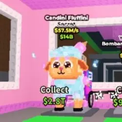 Candini Fluffini 57.5M (Секретный персонаж) — Roblox, лот №222726