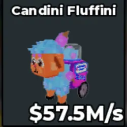 Candini Fluffini 57.5M S (Секретный персонаж) — Roblox, лот №222727