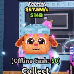 CANDINI FLUFFINI 57.5M S #G9WR5K (Секретный персонаж) — Roblox, лот №222729