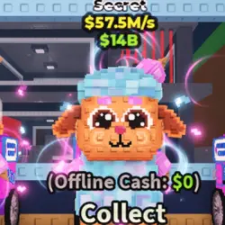 CANDINI FLUFFINI 57.5M S #L5VN9R (Секретный персонаж) — Roblox, лот №222730