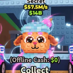 CANDINI FLUFFINI 57.5M S #Q9TK5M (Секретный персонаж) — Roblox, лот №222733