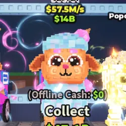 CANDINI FLUFFINI 57.5M S #U5TK2N (Секретный персонаж) — Roblox, лот №222735