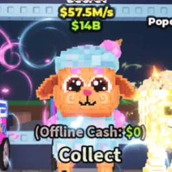 CANDINI FLUFFINI 57.5M S #Z3VP9M (Секретный персонаж) — Roblox, лот №222736