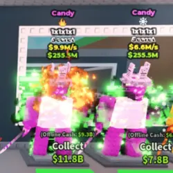 Candy 1x1x1x1 - 6.6 or 9.9M s - Secret - Fire or Ice (Секре… — Roblox, лот №222743