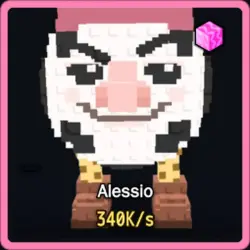 Candy Alessio 340K s (Brainrot God персонаж) — Roblox, лот №222753