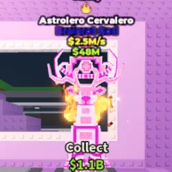 Candy Astrolero Cervalero 2.5 M s (FIRE TRAIT) (Brainrot Go… — Roblox, лот №222760